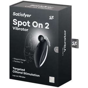 Satisfyer – Spot on 2 vibrateur lay-on noir