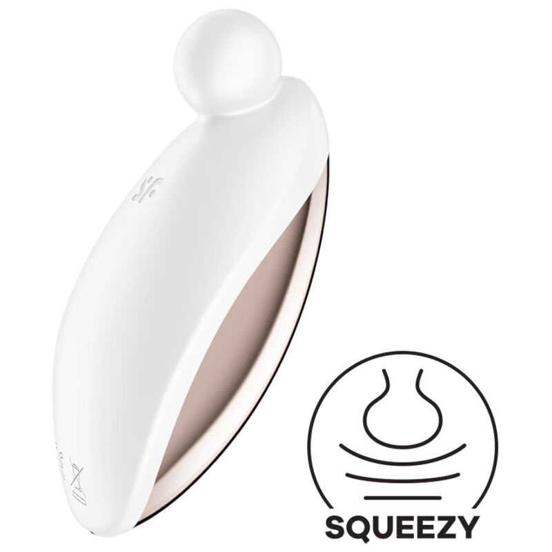 TEVREDEN - SPOT ON 2 VIBRADOR LAY-ON BLANCO