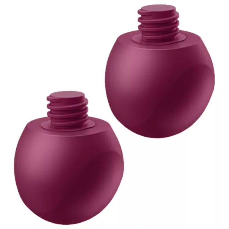SATISFYER - LOVE BIRDS VARY BOLAS VIBRADORES APP FREE ROJO VINO