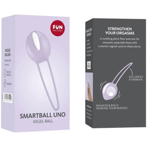 Fun Factory – Smartball uno pelvic ball blanc / violet pastel