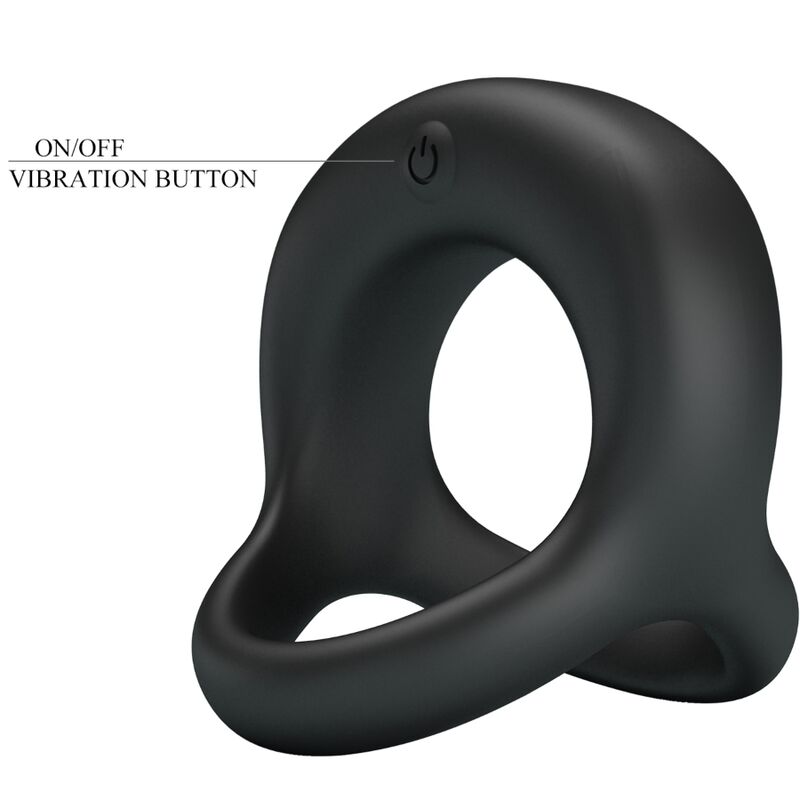 MOOIE LIEFDE - ELLIOTT ANILLO VIBRADOR NEGRO
