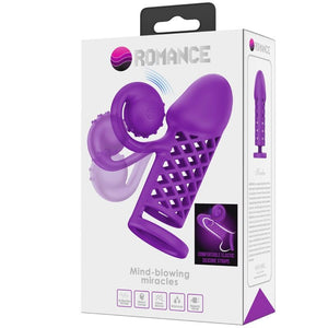 Romance – Harden manche prolongée pourpre