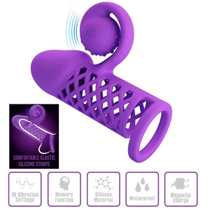 Romance – Harden manche prolongée pourpre