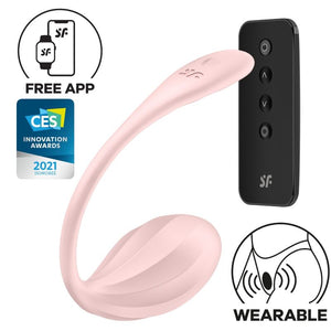 Satisfyer – Ribbed petal stimulateur à distance g point rose application gratuite