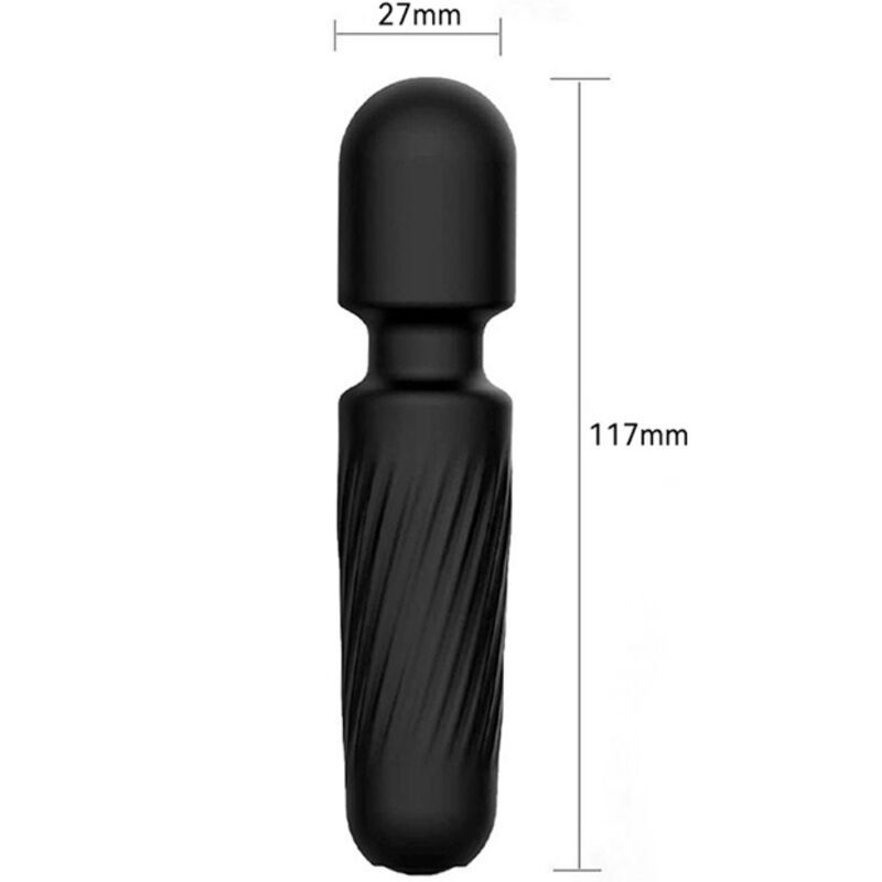 ARMONY - UW MAGISCHE MASAJEADOR &amp; OPLAADBARE VIBRADOR 10 VIBRACIONES NEGRO