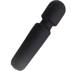 Armony – Your magic masseur & vibrateur rechargeable 10 vibrations baguette dots noir