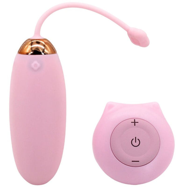 Armony – Kitty fun egg vibrateur télécommande 10 vibrations rose