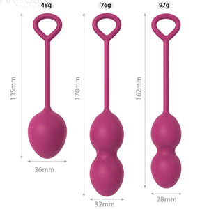 Armony – Anabiosis haltère vaginale 3 niveaux bourgogne
