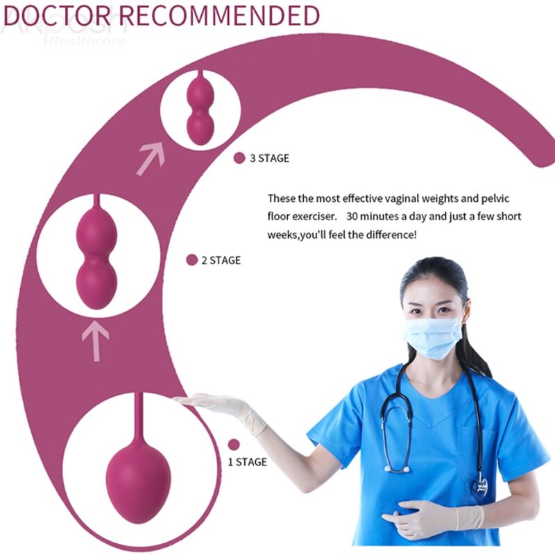 ARMONY - ANABIOSE VAGINALE PESAS 3 NIVEAUS BUGAMBILLA