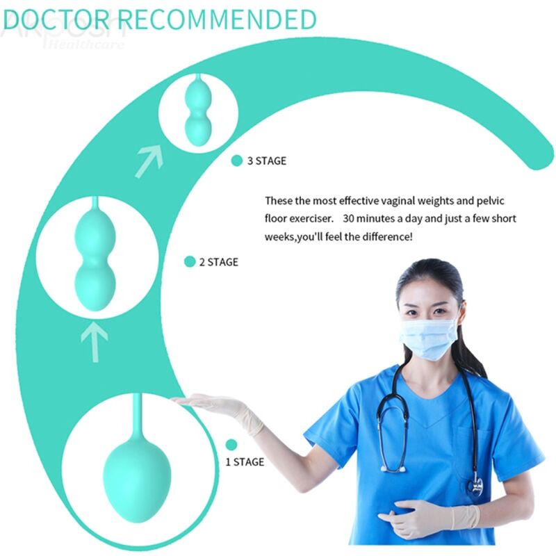 ARMONY - ANABIOSIS VAGINALE PESA'S 3 NIVEAUS GROEN