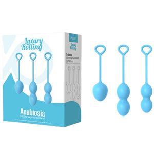 Armony – Anabiosis haltère vaginale 3 niveaux bleu