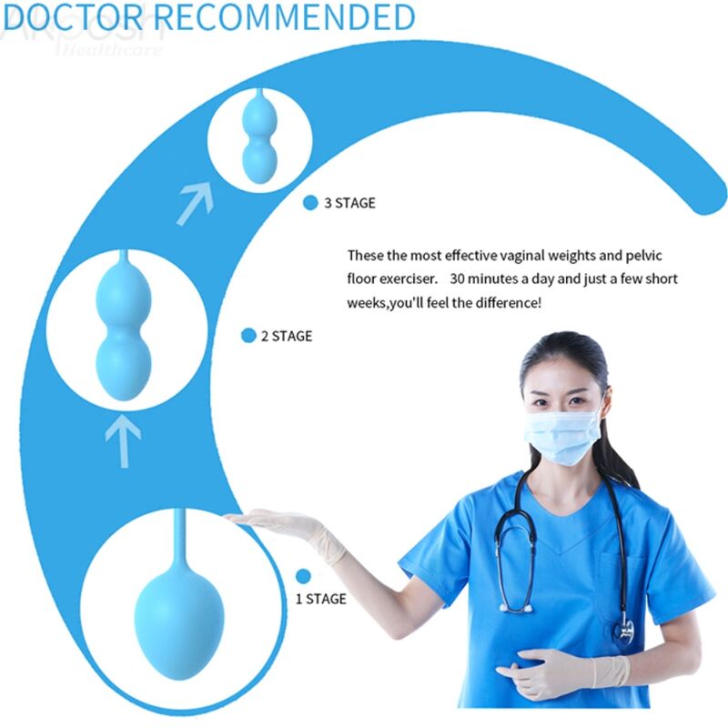 ARMONY - ANABIOSE VAGINALE PESAS 3 NIVEAUS AZUL