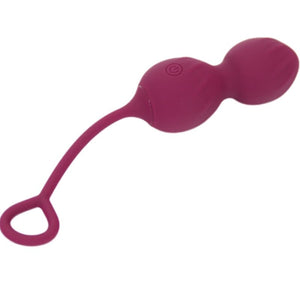 Armony – Blossoms haltère vaginale vibration télécommande 10 vibrations rouge foncé