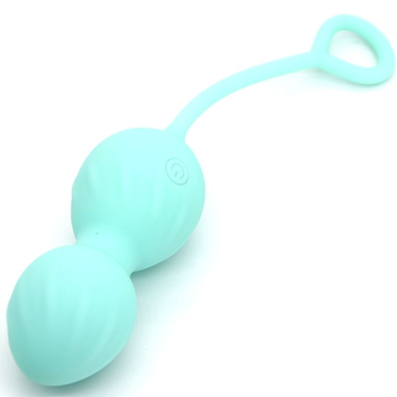 ARMONY - BLOSSOMS VAGINALE PESAS VIBRADOR CONTROL REMOTO 10 VIBRACIONES GROEN