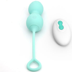 Armony – Blossoms télécommande de vibration d'haltère vaginale 10 vibrations vert