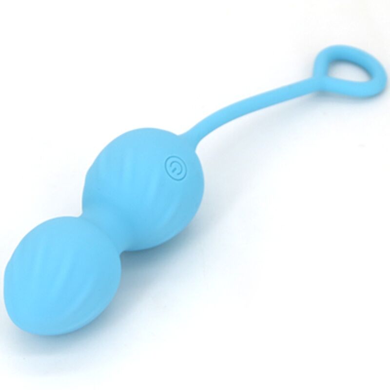 ARMONY - BLOSSOMS VAGINALE PESAS VIBRADOR CONTROLE AFSTANDSBEDIENING 10 VIBRACIONES AZUL
