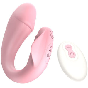 Armony – Freshfun cici stap-on vibrateur télécommande et application 10 vibrations rose