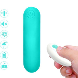 Armony – Splash joline vibrateur bullet télécommande en silicone 10 vibrations 65 x 15 cm vert
