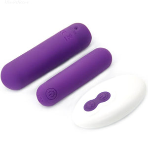 Armony – Splash joline vibrateur bullet télécommande en silicone 10 vibrations 6.5 x 1.5 cm violet