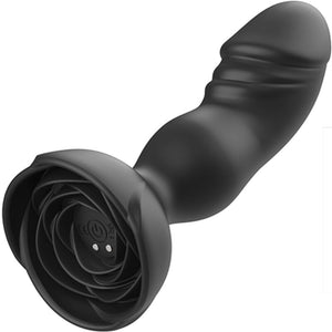 Armony – Extreme a bloom vibrateur rose et plug anal télécommande noir