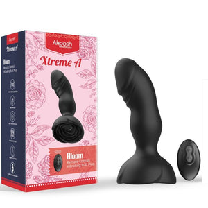 Armony – Extreme a bloom vibrateur rose et plug anal télécommande noir