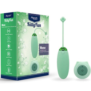 Armony – Kitty fun egg vibrateur télécommande 10 vibrations vert