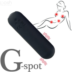 Armony – Splash joie vibrateur bullet télécommande en silicone 10 vibrations 75 x 19 cm noir