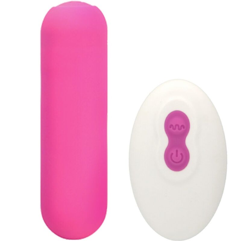 ARMONY - SPLASH JOY BALA VIBRADORA SILICONA CONTROL REMOTO 10 VIBRACIONES 75 X 19 CM PINK