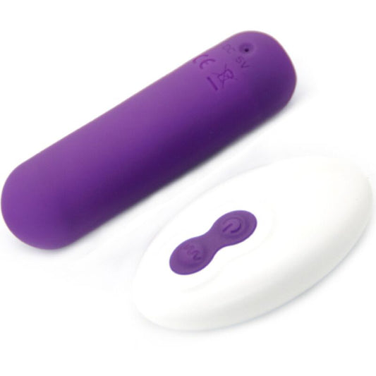 ARMONY - SPLASH JOY BALA VIBRADORA SILICONA CONTROL REMOTO 10 VIBRACIONES 75 X 19 CM MORADO