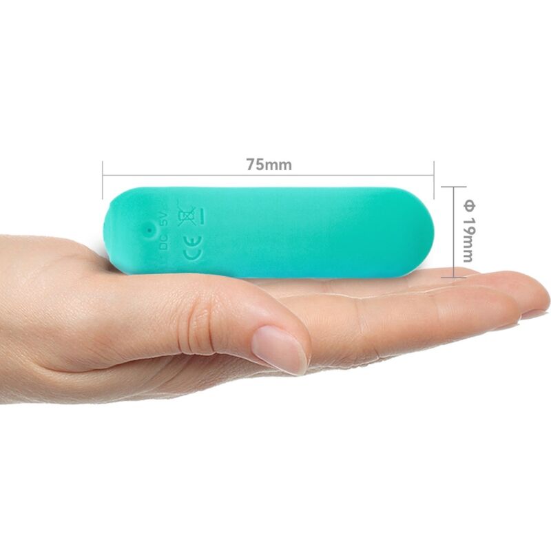ARMONY - SPLASH HAHA BALA VIBRADORA SILICONE 10 VIBRACIONES 75 X 19 CM GREEN