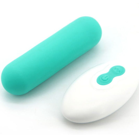 ARMONY - SPLASH JOY BALA VIBRADORA SILICONE CONTROL REMOTO 10 VIBRACIONES 75 X 19 CM GREEN