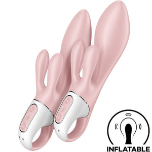Satisfyer – Air pump bunny 3 vibrateur gonflable lapin rose