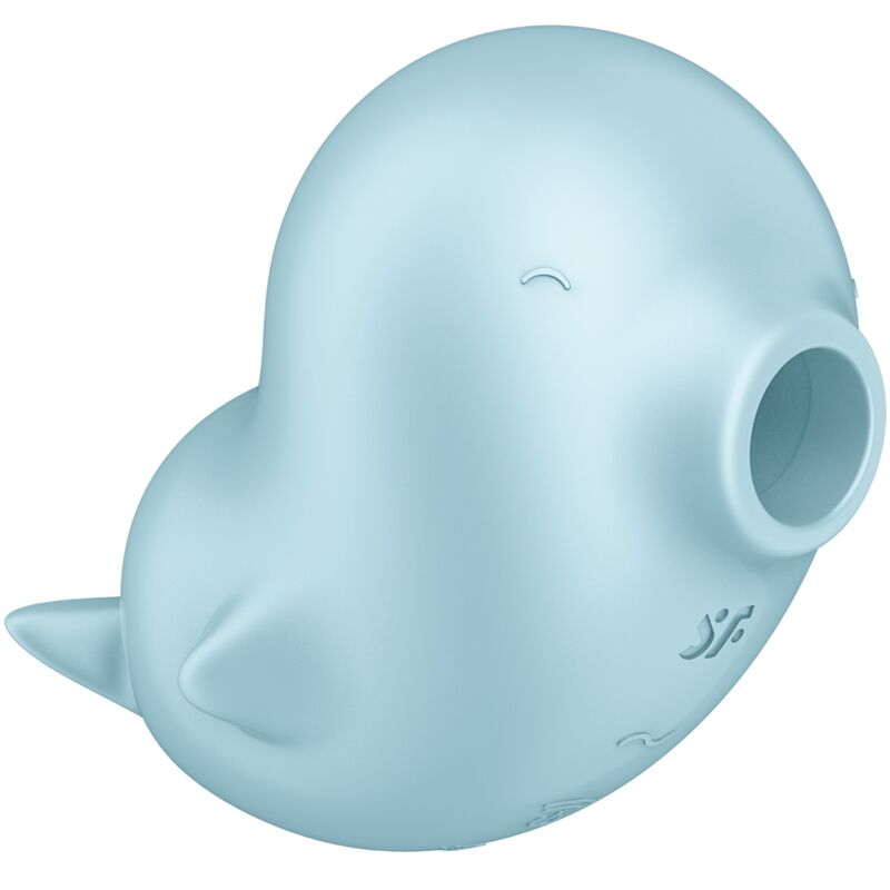 SATISFYER - SASSY SEAL ESTIMULADOR &amp; VIBRADOR AZUL