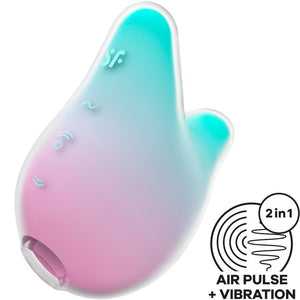 SATISFYER MERMAID VIBES MINT/PINK