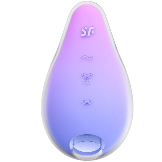 SATISFYER - MERMAID VIBES ESTIMULATOR &amp; VIBRADOR VIOLETA Y ROSA