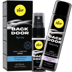 pjur – Back door ensemble de lubrifiant anal et spray