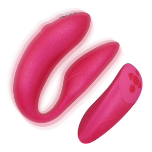 We-Vibe – Vibrateur chorus pour couples avec commande de squeeze rose