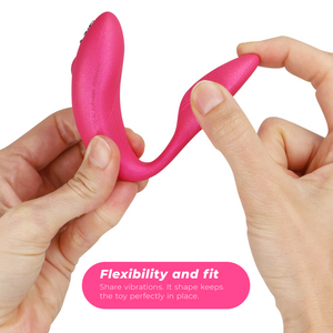 We-Vibe – Vibrateur chorus pour couples avec commande de squeeze rose