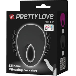 Pretty Love – Trap anneau vibrateur noir