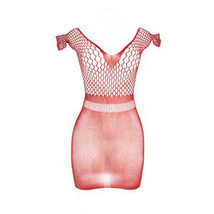 Subblime – 951924 robe courte en crochet rouge taille unique