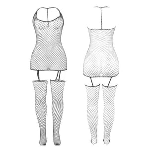 Subblime – 951955 bodystocking réseille brillante taille unique