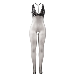 Subblime – 951993 bodystocking résille transparente noire sans fourrure taille unique