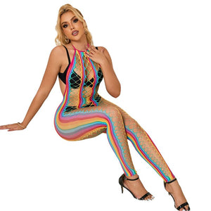 Subblime – 952358 robe résille col licou arc-en-ciel taille unique