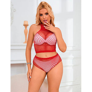 Subblime – 952402 ensemble resille avec losanges roses taille unique