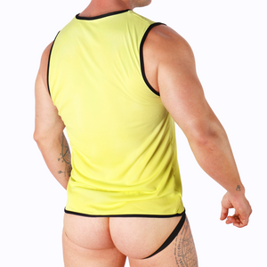 Macho – T-shirt jaune