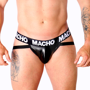 Macho – Mx25nc jock cuir noir