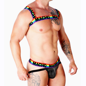 Macho – Harnais double pride limited