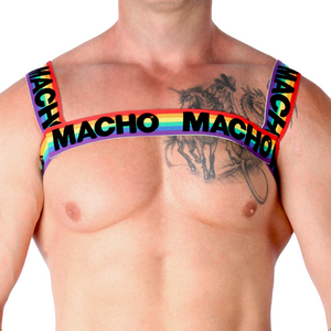 Macho – Harnais double pride limited