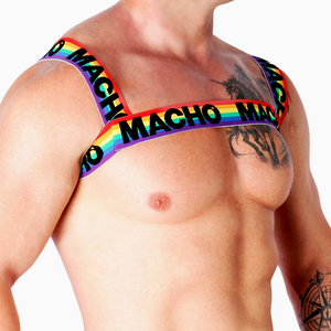 Macho – Harnais double pride limited