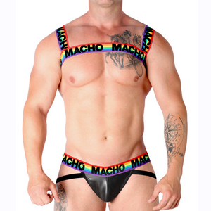 Macho – Harnais double pride limited